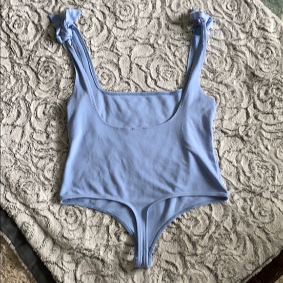 Light Blue Intimately Free People Bodysuit Large - Picture 3 of 5